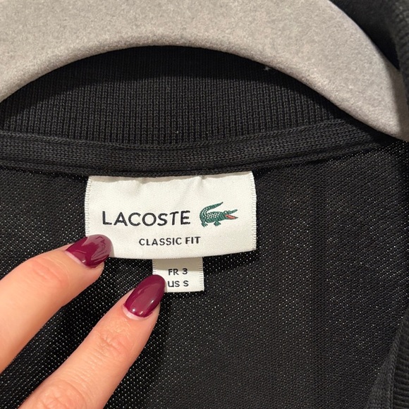 Lacoste Men's Polo Shirt in Black - Picture 2 of 4